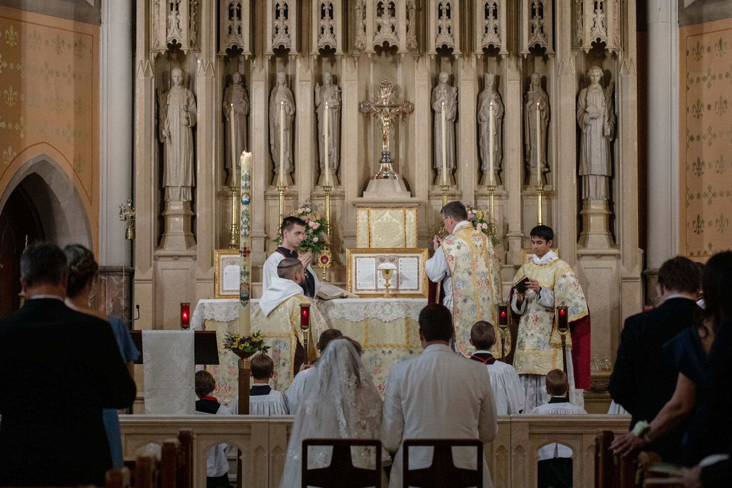 Traditional Latin Mass Wedding Ceremony 